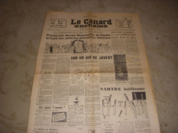 CANARD ENCHAINE 1951 12.03.1958 Jacques DACQMINE Bernard SHAW Jean Paul SARTRE - Politique