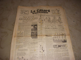 CANARD ENCHAINE 1936 27.11.1957 General MASSU Jean NOHAIN Claude AVELINE - Politiek