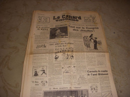 CANARD ENCHAINE 1925 11.09.1957 IONESCO RADIO Le STYLE EUROPE N° 1 Robert ROCCA - Politiek