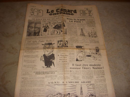 CANARD ENCHAINE 1894 06.02.1957 Jean GIRAUDOUX AMPHITRYON 38 Thierry MAULNIER - Politiek