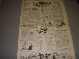 CANARD ENCHAINE 1857 23.05.1956 KHROUCHTCHEV MAURICE THOREZ PROCES Des FUITES - Política