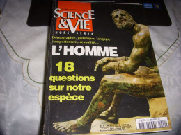 SCIENCE & VIE HORS SERIE 200 09.1997 L'HOMME 18 QUESTIONS Sur Notre ESPECE - Wissenschaft