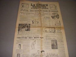 CANARD ENCHAINE SUPPLEMENT Du 02.08.1961 SPECIAL VACANCES - Politica