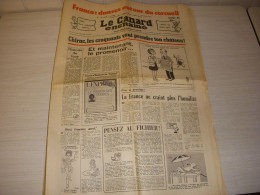 CANARD ENCHAINE 2804 24.07.1974 ESPAGNE MORT FRANCO Sacha GUITRY Maurice DRUON - Politica