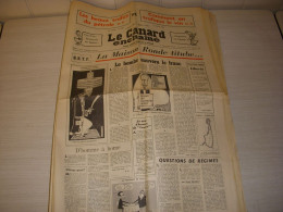 CANARD ENCHAINE 2801 03.07.1974 CINEMA SOLEIL VERT Victor HAIM Genevieve DORMANN - Politique