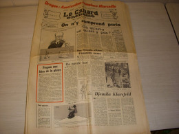 CANARD ENCHAINE 2803 17.07.1974 Francis BLANCHE Leo FERRE Gerard ZWANG A. ROMIEU - Política