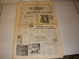 CANARD ENCHAINE 2793 08.05.1974 Patrice CHEREAU Claude MANCERON Paul GUIMARD - Política