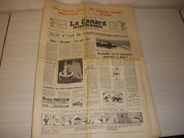 CANARD ENCHAINE 2777 16.01.1974 Bernard CLAVEL TAVERNIER HORLOGER De SAINT PAUL - Politique