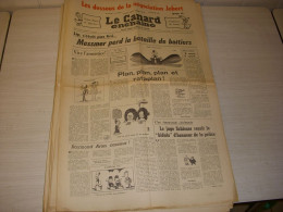 CANARD ENCHAINE 2779 30.01.1974 H. CHARRIERE PAPILLON Maurice JAQUIER J. SEILER - Politica