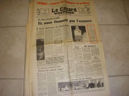 CANARD ENCHAINE 2767 07.11.1973 BANQUE VERNES FLAUBERT GONCOURT CINEMA CHILIEN - Politik