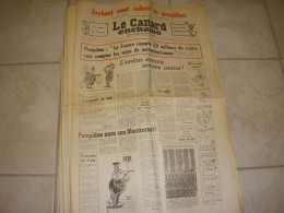 CANARD ENCHAINE 2751 18.07.1973 Michel AUDIARD Alain PEYREFITTE RAMATUELLE - Politiek