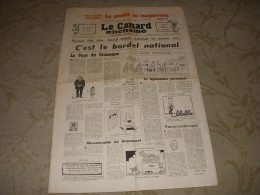 CANARD ENCHAINE 2705 30.08.1972 Jean Louis BORY Eric ROHMER JEUX OLYMPIQUES - Política