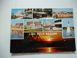 Cartolina Viaggiata "LIDO DELLE NAZIONI" Vedutine 1973 - Ferrara