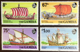 Gambia 1980 Early Sailing Vessels Ships MNH - Gambie (1965-...)