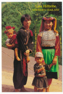 CPSM 10.5 X 15 Thaïlande (103) Lisu Hilltribe  Northern Thailande Jeune Couple Avec Enfants De La Tribu Montagnarde Lisu - Thaïland