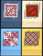 RUSSIA 2020-39 Folk Art Handicrafts: Embroidery. TB Pairs, Mint Adhesive - Sonstige & Ohne Zuordnung