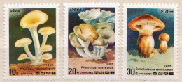 North-Korea MNH Set - Paddestoelen