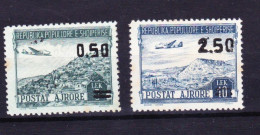 STAMPS-ALBANIA-1953-UNUSED-NO-GUM-SEE-SCAN-COTE 100 EURO - Albanie