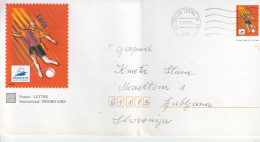 9409 --- LETTER   FRANCE    98    COUPE  DU  MONDE    TO  LJUBLJANA   SLOVENIJA - Briefe U. Dokumente