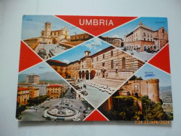 Cartolina Viaggiata "UMBRIA" Vedutine 1984 - Andere & Zonder Classificatie