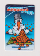 RUSSIA - Cartoon Figure With Oranges Chip Phonecard - Russland