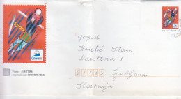 9413 --- LETTER   FRANCE    98    COUPE  DU  MONDE    TO  LJUBLJANA   SLOVENIJA - Storia Postale