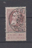 BELGIË - OPB - 1905 - Nr 77 -  T1 L (LIEGE/EXPOSITION) - COBA  +4.00 € - 1905 Breiter Bart