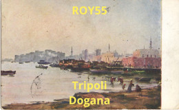 Colonie Italiane Colonia Italiana Libia Tripoli Anni 20 La Dogana Di Tripoli Illustratore G.rava (f.piccolo/v.retro) - Libya