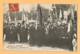 0117 CPA  Exposition SAINT-OUEN  Fête Du Devoir 11-09-1910  Défilé Des Sociétés Les Pompiers Anglais English Fire Brigad - Saint Ouen