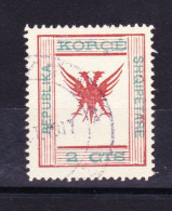 STAMPS-ALBANIA-KORCE-REPUBLIKA-SHQIPETARE-USED-1917 - Albanië