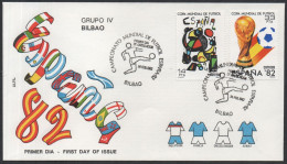 FOOTBALL - ESPAGNE BILBAO 1982 - CAMPEONATO MUNDIAL DE FUTBOL - GRUPO IV - FDC - A - 1982 – Spain