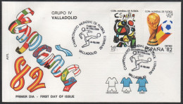 FOOTBALL - ESPAGNE VALLADOLID 1982 - CAMPEONATO MUNDIAL DE FUTBOL - GRUPO IV - FDC - A - 1982 – Spain