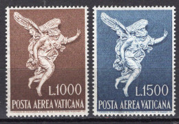 Z2332 - VATICANO Aerea SASSONE N°45/46 - VATICAN Aerienne Yv N°45/46 ** - Aéreo