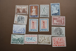 Stamps Greece 1937 -1938 Greek History Oll Series MNH - Ungebraucht