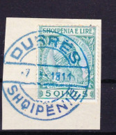 STAMPS-ALBANIA-1913-USED-SEE-SCAN - Albanië