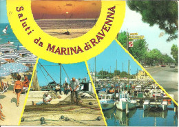 Marina Di Ravenna (Ravenna) Vedute: Porto, Pescatori E Scorci Panoramici, Panoramic Views, Vues Panoramique - Ravenna