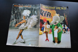 Programme Holiday On Ice - Babar Année 1971 ?? Hansel And Gretel A Roman Beyond The Rainbow The Snow Queen Royal Palace - Programmi