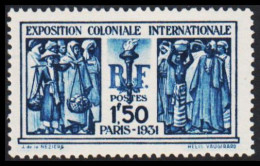 1931. REP. FRANCAISE. EXPOSITION COLONIALE INTERNATIONALE 1,50 F Hinged.  (Michel 262) - JF544915 - Nuevos