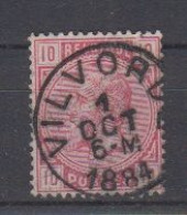 BELGIË - OBP - 1883 - Nr 38 T0 (VILVORDE) - Coba + 4.00 € - 1883 Leopoldo II