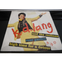 Vinyle 45T (SP-2 Titres) - K.D. Lang And The Reclines -  Rose Garden / High Time For A Detour - Andere - Engelstalig