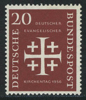 236 Kirchentag 20 Pf ** Postfrisch - Unused Stamps