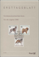 ETB 03+03a/1996 Jugend: Hunderassen, Collie, Chow-Chow - 1991-2000