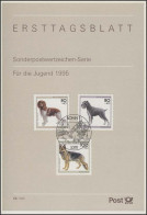 ETB 19/1995 Und ETB 19a/1995- Jugend: Hunde Rauhhaardackel Münsterländer - 1991-2000