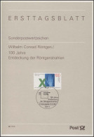 ETB 08/1995 - Wilhelm Conrad Röntgen, Nobelpreis - 1991-2000