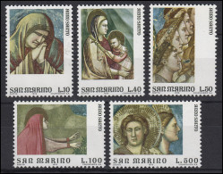 San Marino: Heiliges Jahr / Anno Santo 1975, 5 Werte, Satz ** - Cristianesimo