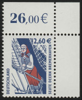 2322 SWK 2,60 Euro Ecke Or ** Postfrisch - Unused Stamps