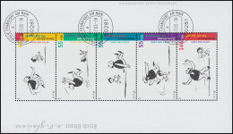 Block 63 Jugend Vater Und Sohn 2003, VS-O Frankfurt/Main 10.7.2003 - Used Stamps