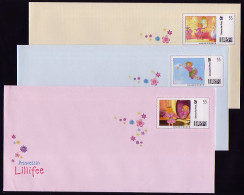 Privatpost Ul 15-17 Prinzessin Lillifee 2009, Set ** - Private Covers - Mint