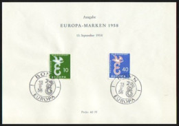 295-296 ETB-Vorläufer: Bund Europa 1958 - 1974-1980