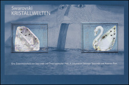 Österreich Block 25 Glaskunstausstellung Swarovski - Kristallwelten 2004, ** - Nuevos